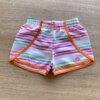 Short Infantil Feminino Listrado Colorido Fernanda Ramos Kids