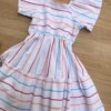 fernandaramoskids com br Vestido Infantil Feminino Bordado Colorido Branco 1