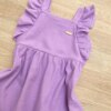 fernandaramoskids com br Vestido Infantil Feminino com Babado Lilás 1