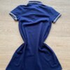 fernandaramoskids com br Vestido Infantil Feminino com Gola Polo Malha Piquet Azul Marinho 2
