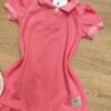 fernandaramoskids com br Vestido Infantil Feminino com Gola Polo Rosa 1