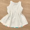 fernandaramoskids com br Vestido Infantil Feminino de Malha Estampado Fundo Off White 2
