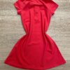 fernandaramoskids com br Vestido Infantil Feminino Gola Polo com Botões Rosa Escuro 2