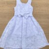 fernandaramoskids com br Vestido Infantil Feminino Midi Bordado Branco 2