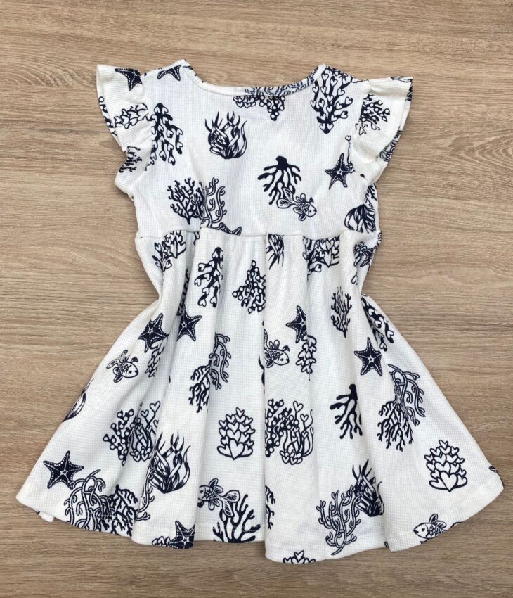 fernandaramoskids com br Vestido Infantil Feminino Ribana Cross Estampado Off White 2