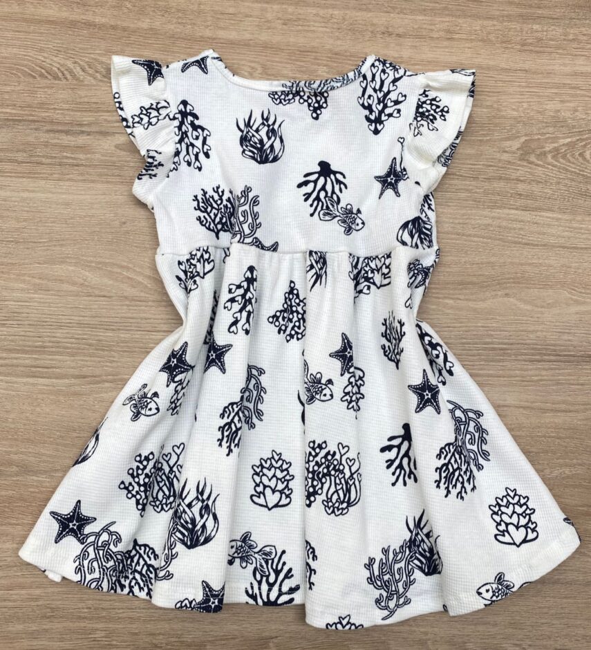 fernandaramoskids com br Vestido Infantil Feminino Ribana Cross Estampado Off White 2
