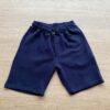 Bermuda Infantil Masculina Azul Marinho com Bolsos Fernanda Ramos Kids