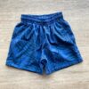 Bermuda Infantil Masculina Estampada Folhagem Azul fernanda ramos kids