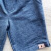fernandaramoskids com br Bermuda Infantil Masculina Moletom Cinza Escuro com Cordão3