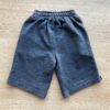 fernandaramoskids com br Bermuda Infantil Masculina Moletom Cinza Escuro com Cordão4