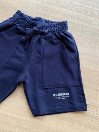 fernandaramoskids com br Bermuda Masculina Infantil Azul Marinho Best Generation1
