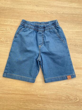 Bermuda Masculina Infantil Jeans com Bolsos Fernanda Ramos Kids