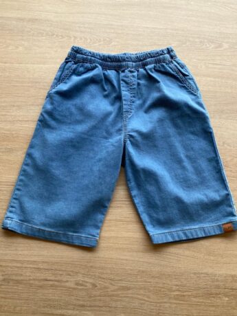 fernandaramoskids_com_br- Bermuda Masculina Infantil Jeans Lavagem Média com Bolsos Fernanda Ramos Kids