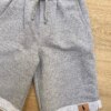 fernandaramoskids com br Bermuda Masculina Infantil Moletom Cinza com Cordão1