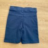 fernandaramoskids com br Bermuda Masculina Infantil Sarja Azul com Botão2