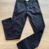 Calça Masculina Infantil Chino Sarja Preta com Bolsos Fernanda Ramos Kids