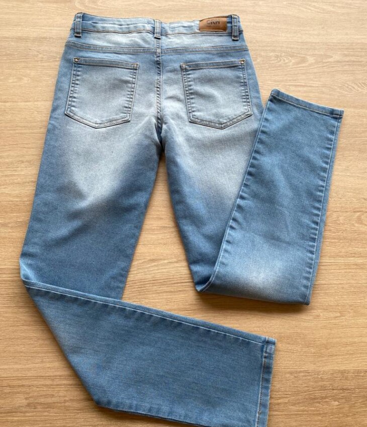 fernandaramoskids com br Calça Masculina Infantil Jeans Claro Skinny com Bolsos2