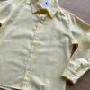 fernandaramoskids com br Camisa Infantil Masculina Manga Longa Social Amarela1