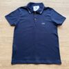 Camisa Polo Tradicional Masculina Infantil Manga Curta Azul Marinho Fernanda Ramos Kids