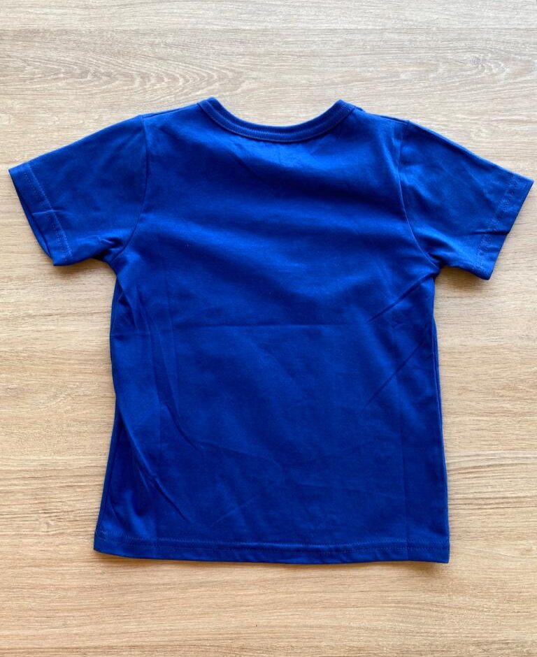 fernandaramoskids com br Camiseta Infantil Masculina Básica Manga Curta Azul Bic3