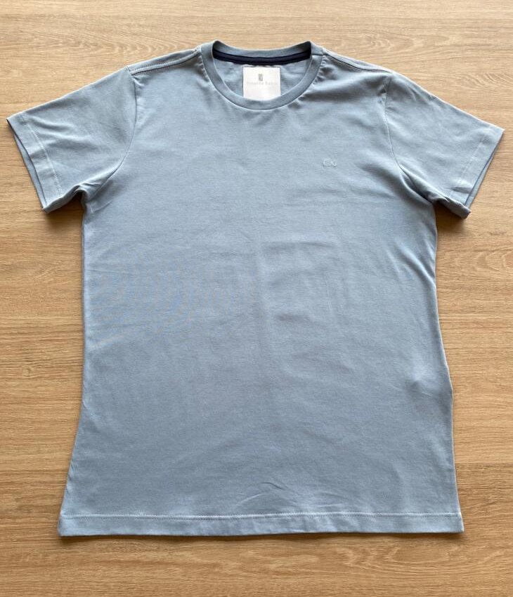 Camiseta Infantil Masculina Essencial Azul Ogochi Fernanda Ramos Kids