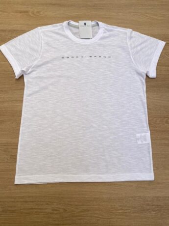 Camiseta Infantil Masculina Essencial Ogochi Branca Fernanda Ramos Kids