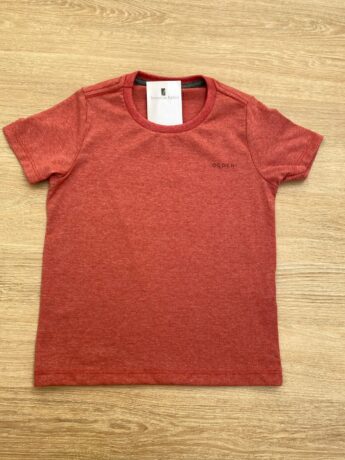 fernandaramoskids com br Camiseta Infantil Masculina Essencial Ogochi Vermelha Mesclada1