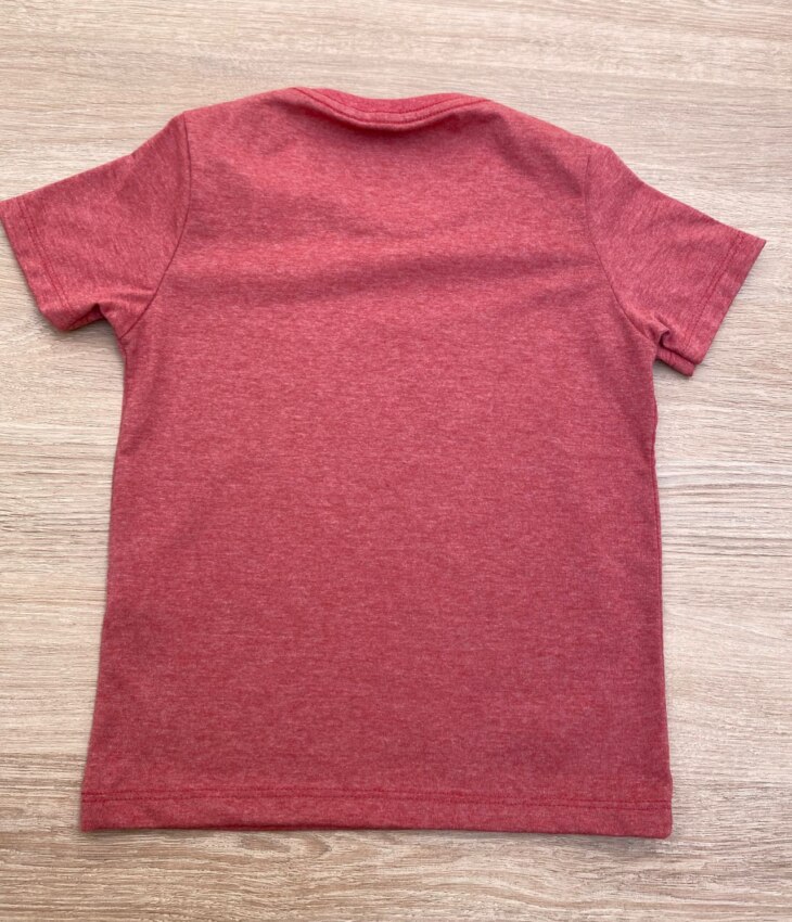 fernandaramoskids com br Camiseta Infantil Masculina Essencial Ogochi Vermelha Mesclada3