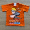 Camiseta Infantil Masculina Laranja com Estampa Fernanda Ramos Kids