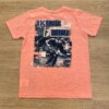 fernandaramoskids com br Camiseta Infantil Masculina Laranja com Estampa de Guitarra2