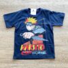 Camiseta Infantil Masculina Manga Curta Azul Marinho com Estampa Fernanda Ramos Kids