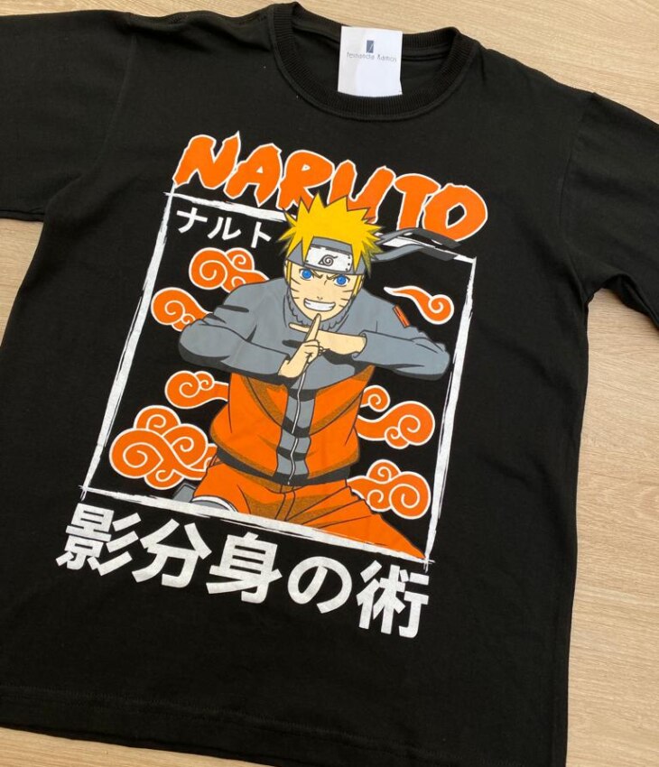 fernandaramosstore com br Camiseta Infantil Masculina Manga Curta Preta com Estampa2