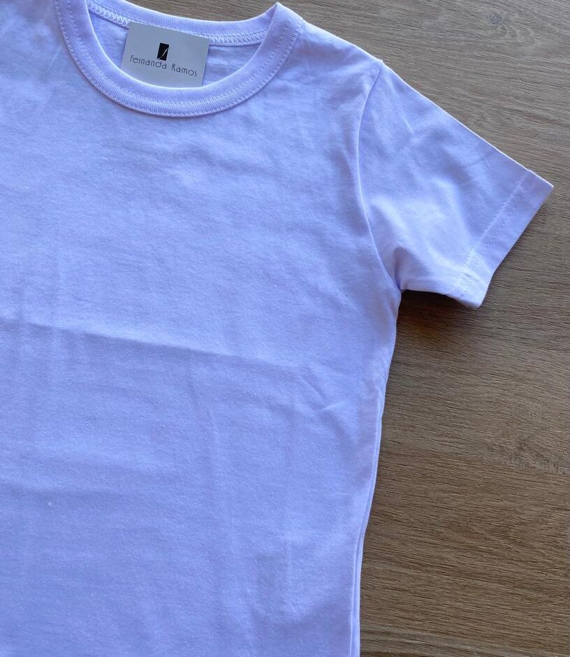fernandaramoskids com br Camiseta Masculina Infantil Básica Branca2