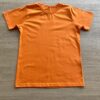 Camiseta Masculina Infantil Básica Manga Curta Laranja Fernanda Ramos Kids
