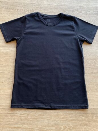 fernandaramoskids com br Camiseta Masculina Infantil Básica Manga Curta Preta1