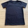 Camiseta Masculina Infantil Básica Manga Curta Preta Fernanda Ramos Kids