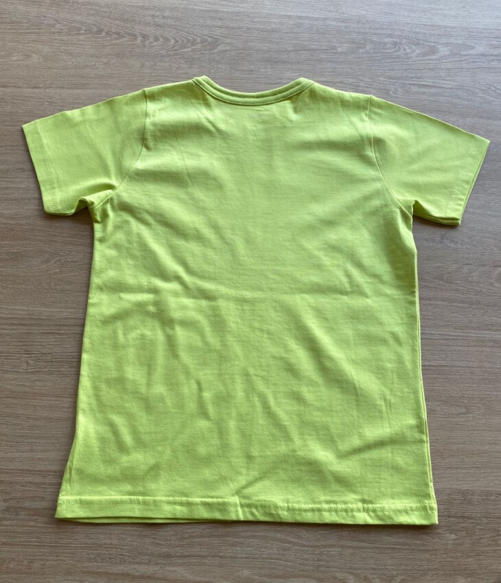 fernandaramoskids com br Camiseta Masculina Infantil Básica Manga Curta Verde Lima2