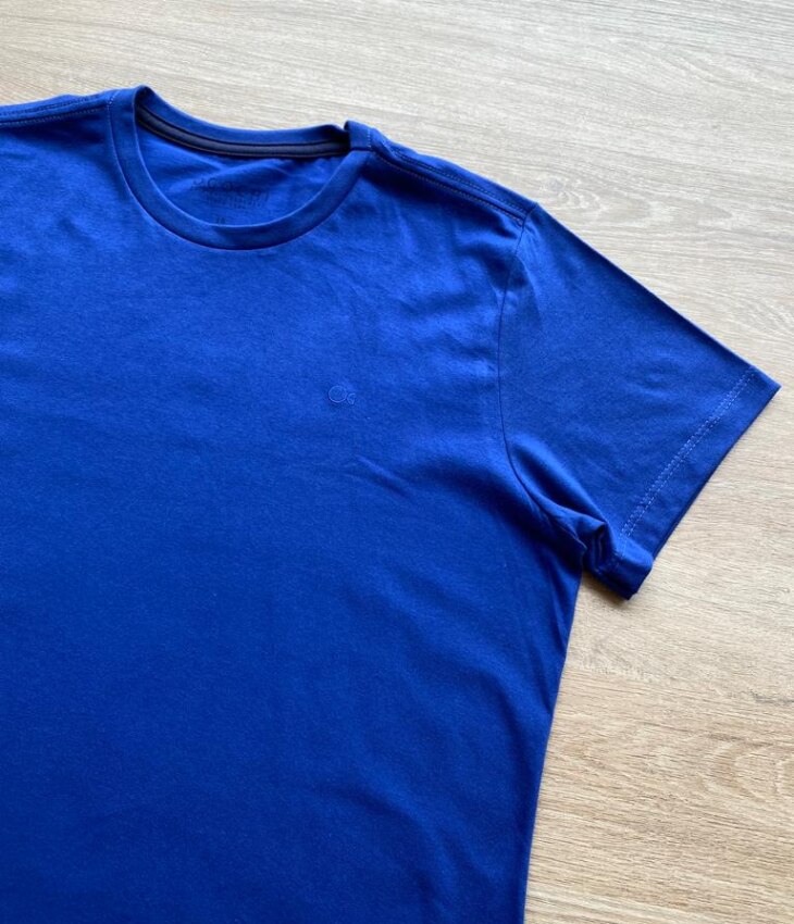 fernandaramoskids com br Camiseta Masculina Infantil Essencial Manga Curta Azul1