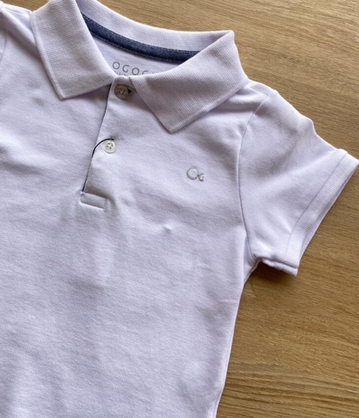 fernandaramoskids com br Camiseta Masculina Infantil Essencial Ogochi Gola Polo Branca1
