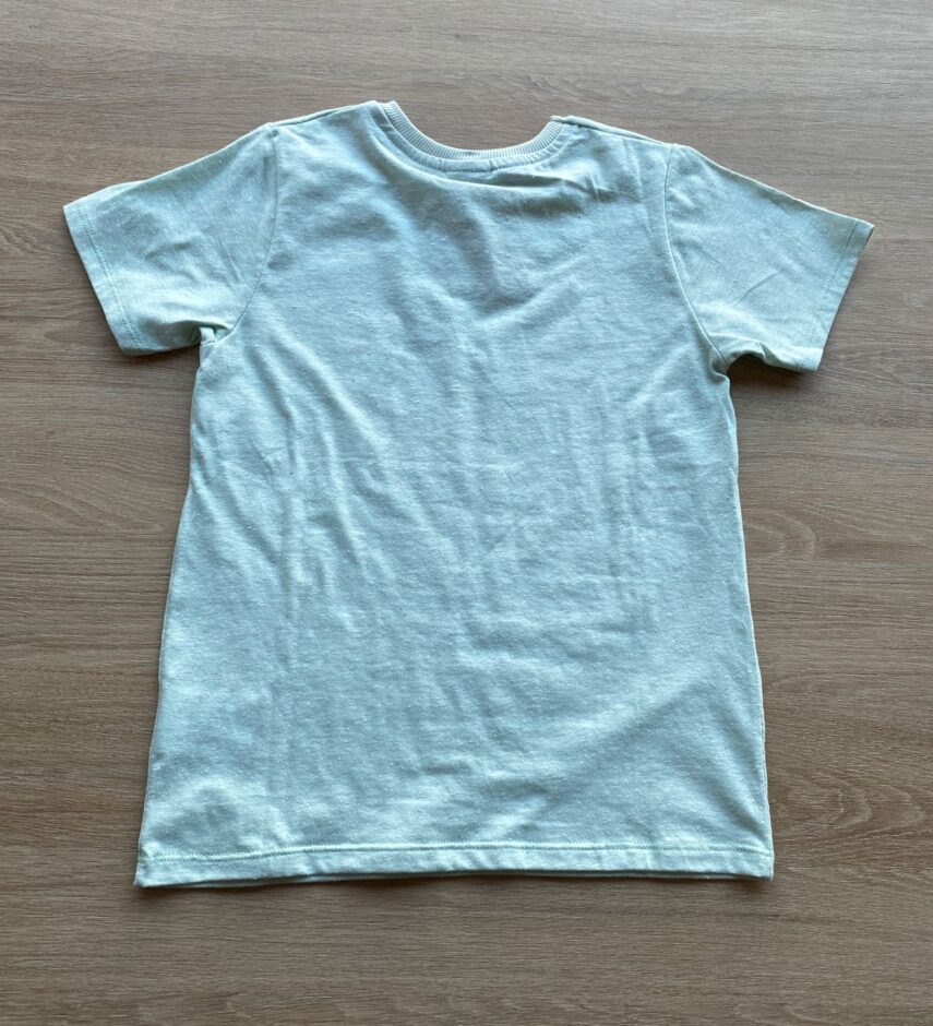 fernandaramoskids com br Camiseta Masculina Infantil Manga Curta Verde Água3