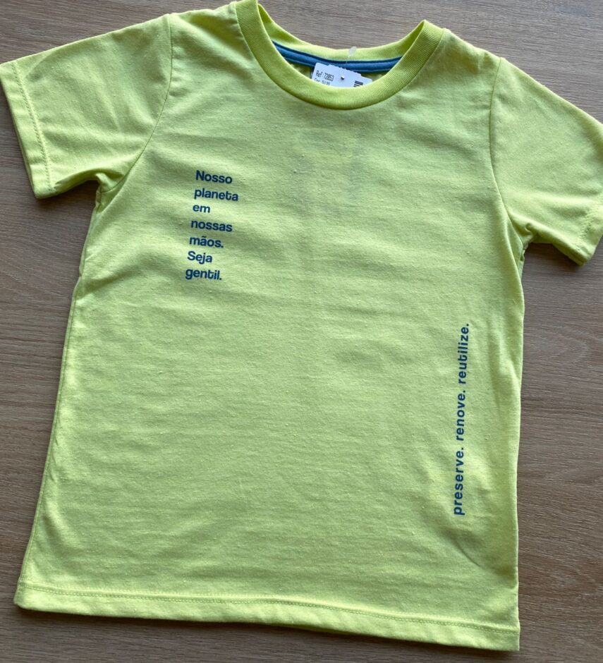 fernandaramoskids com br Camiseta Masculina Infantil Manga Curta Verde Lima2