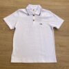Camiseta Masculina Infantil Polo Tradicional Branca Fernanda Ramos Kids