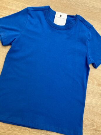 fernandaramoskids com br Camiseta Masculina Infantil Tradicional Manga Curta Azul1