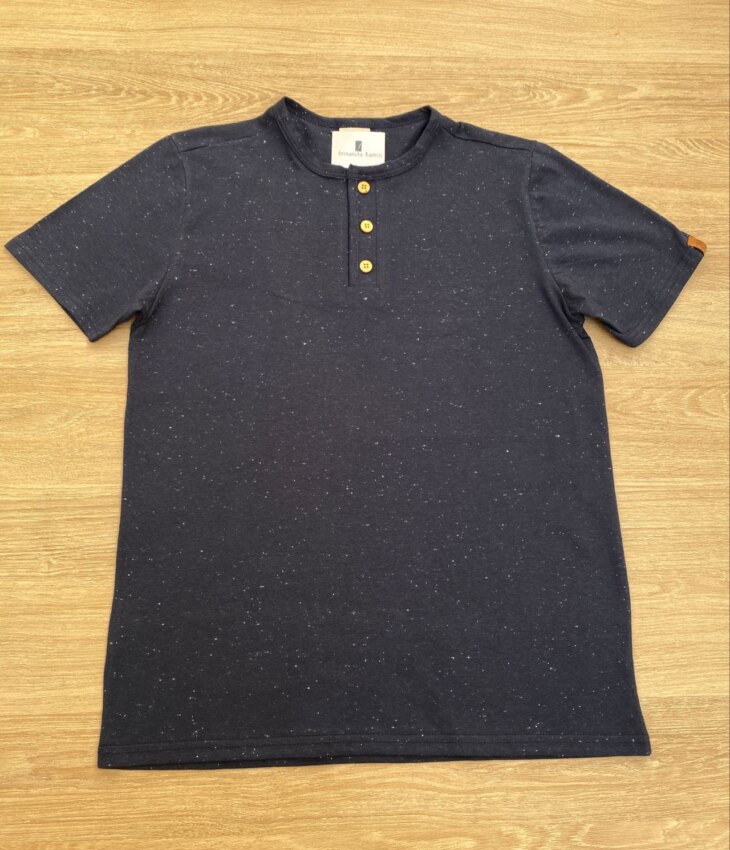 fernandaramoskids com br Camiseta Masculina Infantil Tradicional Manga Curta Azul Marinho1