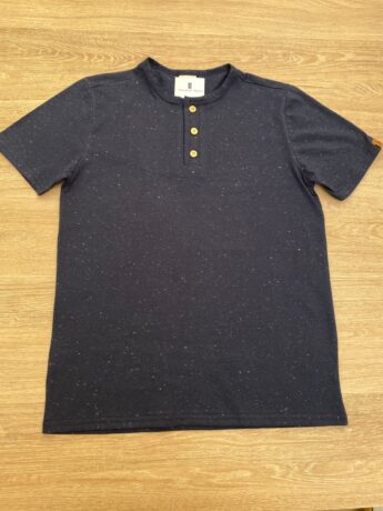 Camiseta Masculina Infantil Tradicional Manga Curta Azul Marinho Fernanda Ramos Kids