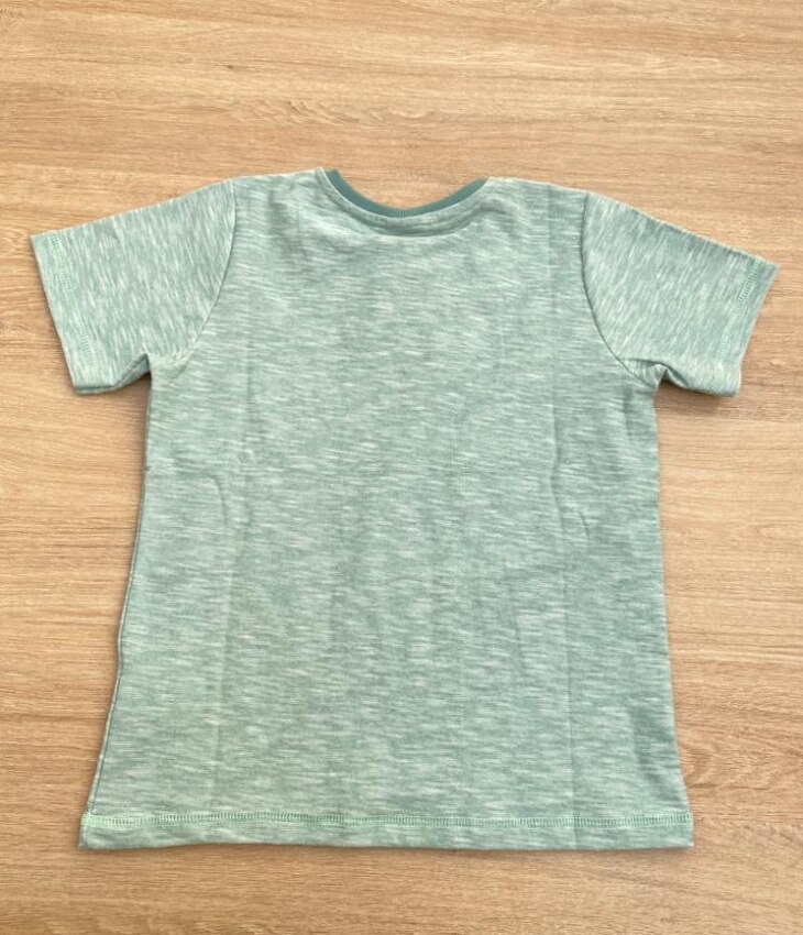 fernandaramoskids com br Camiseta Masculina Infantil Verde Água com Estampa de Coqueiro2