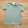 Camiseta Polo Masculina Infantil Manga Curta Verde Fernanda Ramos Kids