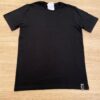 Camiseta Preta Masculina Infantil Básica Manga Curta Fernanda Ramos Kids
