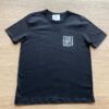 Camiseta Tradicional Masculina Infantil Explore Preta Fernanda Ramos Kids