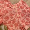 fernandaramoskids com br Conjunto Feminino Infantil Cropped e Short Estampado Salmão2